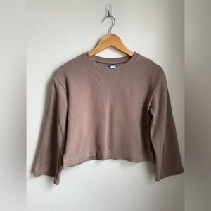 Old Navy Cozy Drop-Shoulder Cropped Sweater